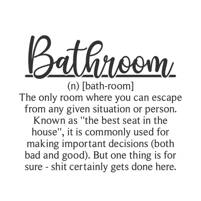 BathroomDefinition