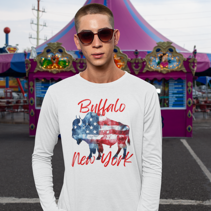 Patriotic Buffalo