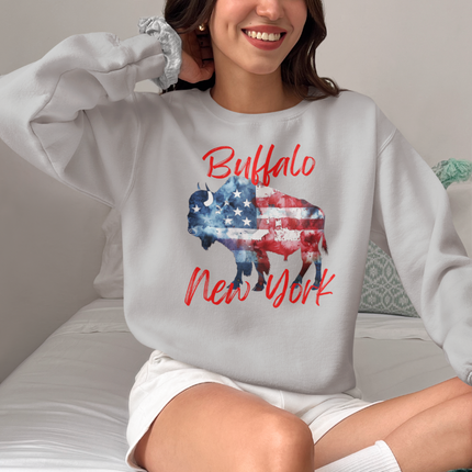 Patriotic Buffalo
